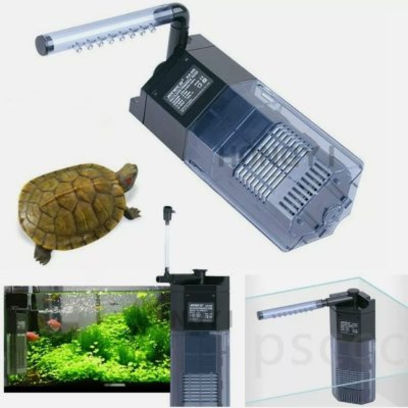 POMPA FILTRO PER ACQUARIO AD IMMERSIONE OSSIGENATORE GLB-600 CON  GOCCIOLATOIO